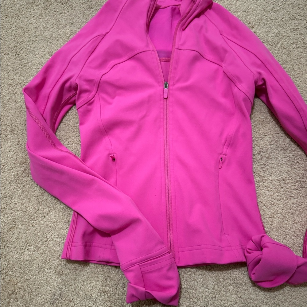 lululemon athletica Vibrant Pink Jacket